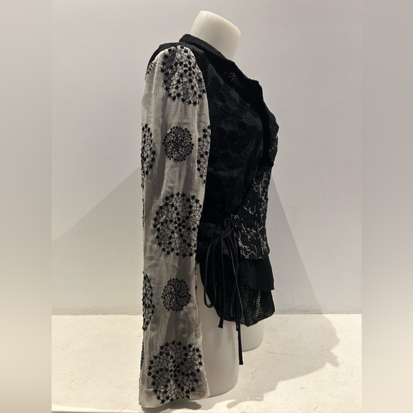 Unbelievably beautiful Ann Demeulemeester silk top.Sz38 French S/M Relaxed fit. - Picture 6 of 15